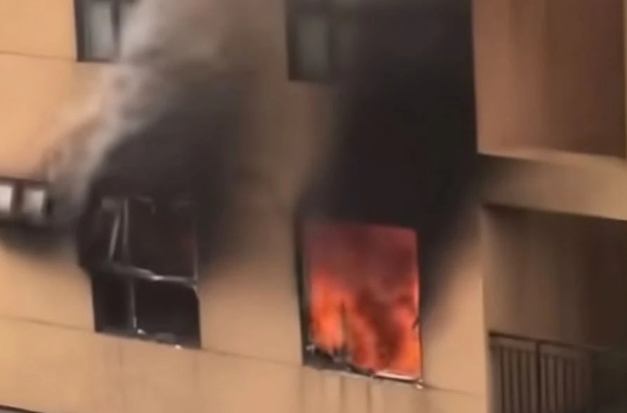 Chay can ho chung cu o Ha Noi hinh anh