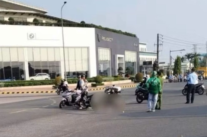 Mot ngay, hai phu nu tu vong duoi gam xe tai o Dong Nai hinh anh