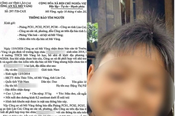 Vu nam sinh lop 6 mat tich roi phat hien tu vong: Tam giu nguoi bo hinh anh