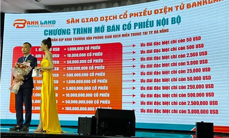 nhom Bankland,  co phieu ao,  Cong ty Bankland,  Cong ty Cawiho,  Cong ty GBF anh 1