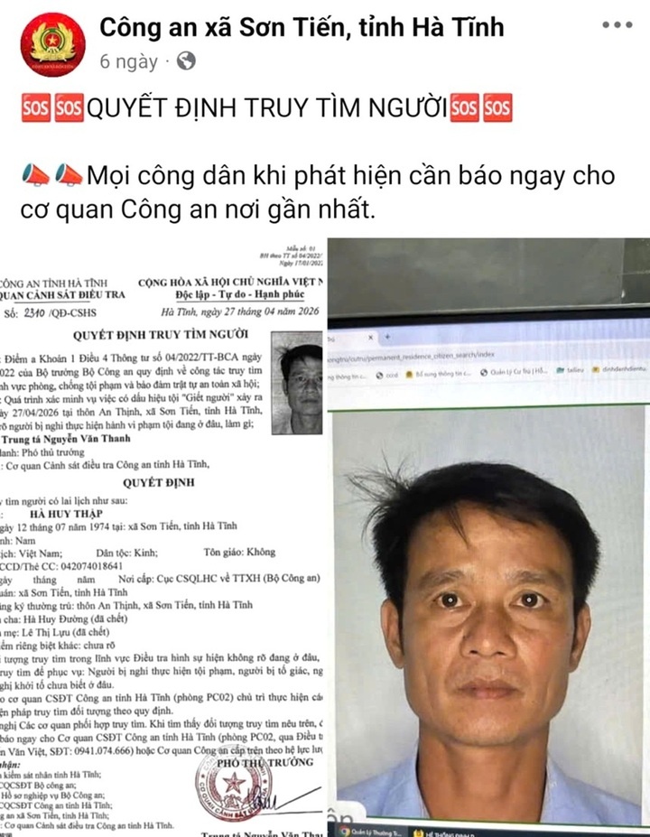 Phat hien,  thi the nam gioi,  tren nui Thien Nhan anh 2