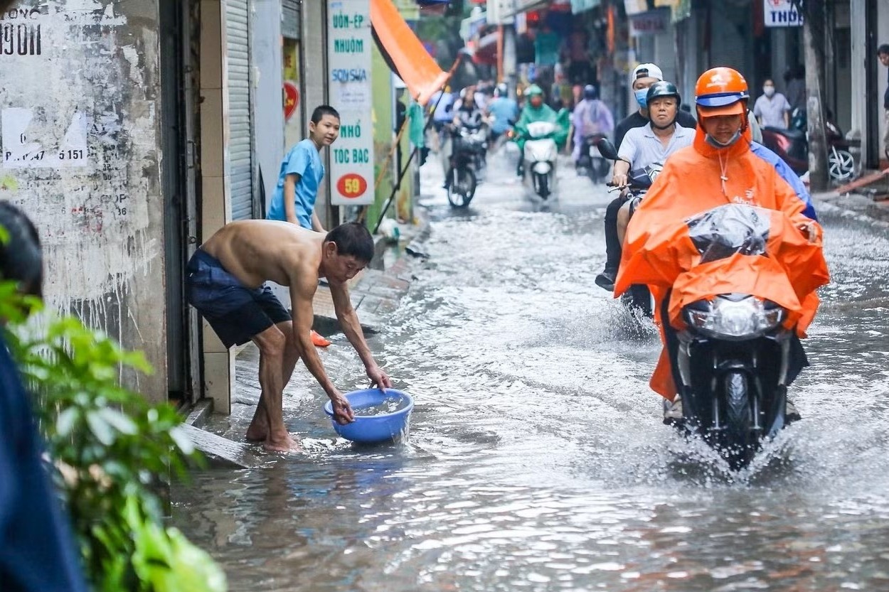 Nam Bo nang nong, mien Bac lien tiep don khong khi lanh hinh anh