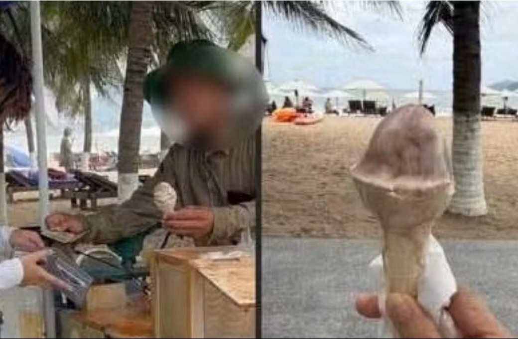 Ban mot cay kem gia 100.000 cho khach nuoc ngoai o Nha Trang hinh anh