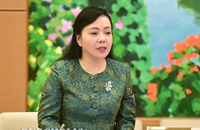 Sang mai, xet xu cuu Bo truong Y te Nguyen Thi Kim Tien va dong pham hinh anh