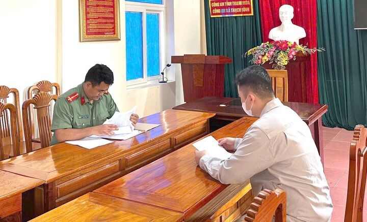bao chot CSGT,  tren mang xa hoi anh 1