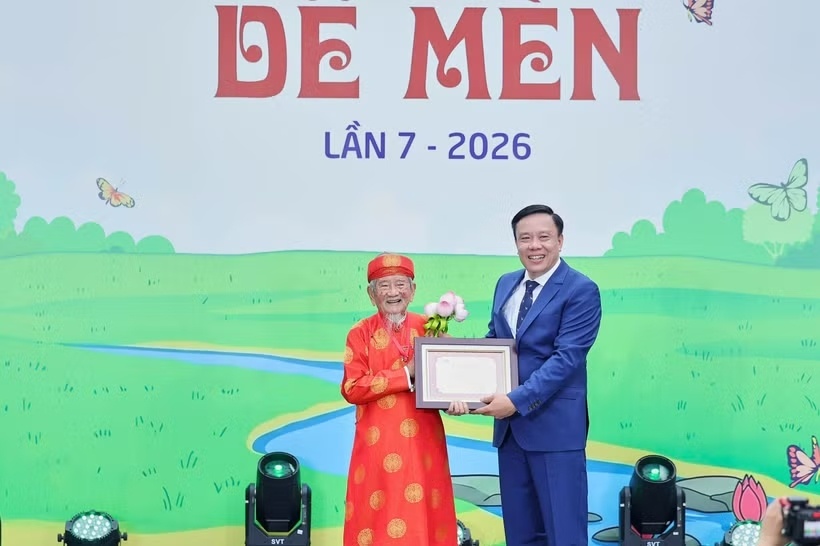 Le trao Giai thuong De Men lan thu 7, nam 2026 hinh anh