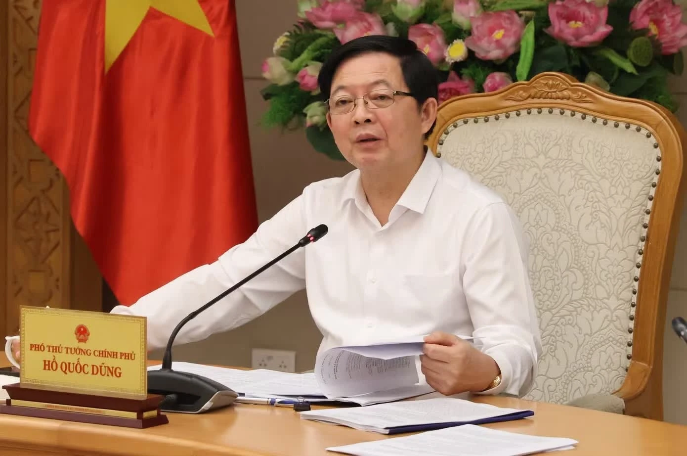 Pho Thu tuong Ho Quoc Dung nhan them nhiem vu moi hinh anh