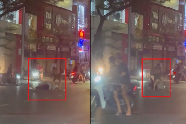 Bat 'ma men' cam hung khi tan cong nguoi phu nu trong dem o Hai Phong hinh anh