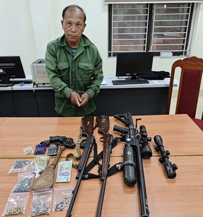 mua ban ma tuy,  thu giu vu khi anh 1