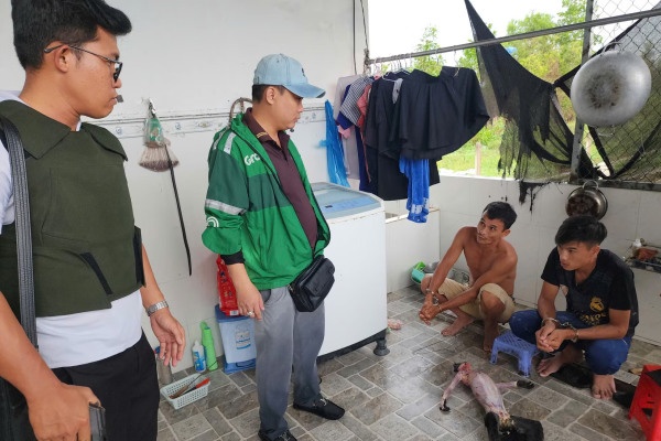 Triet pha duong day san bat, giet mo, mua ban vooc bac de nau cao hinh anh
