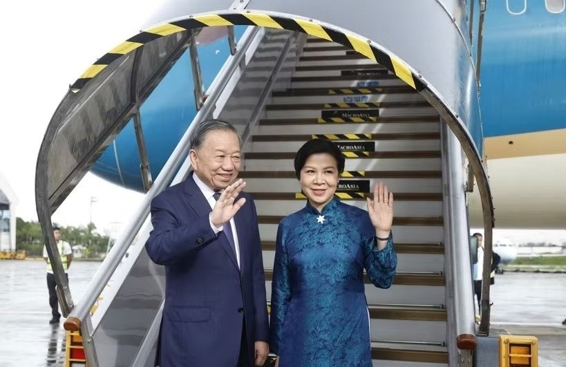 Tong Bi thu, Chu tich nuoc To Lam ket thuc tot dep chuyen tham Philippines hinh anh