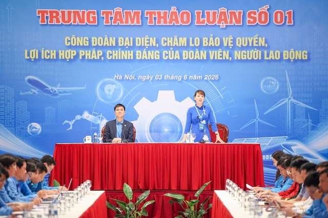 Cham lo cho doan vien, nguoi lao dong la nhiem vu cot loi cua to chuc Cong doan hinh anh