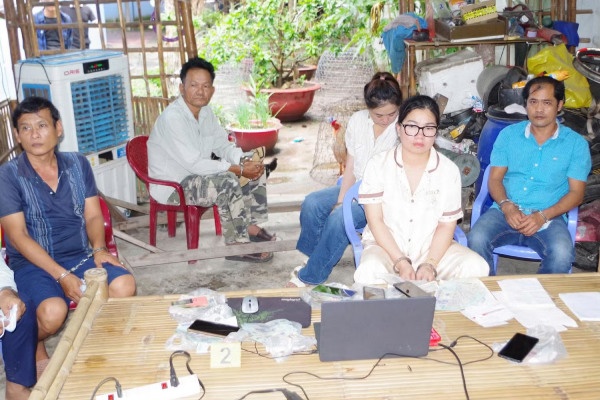 Triet pha duong day da ga truc tuyen hon 80 ty dong trong choi la hinh anh