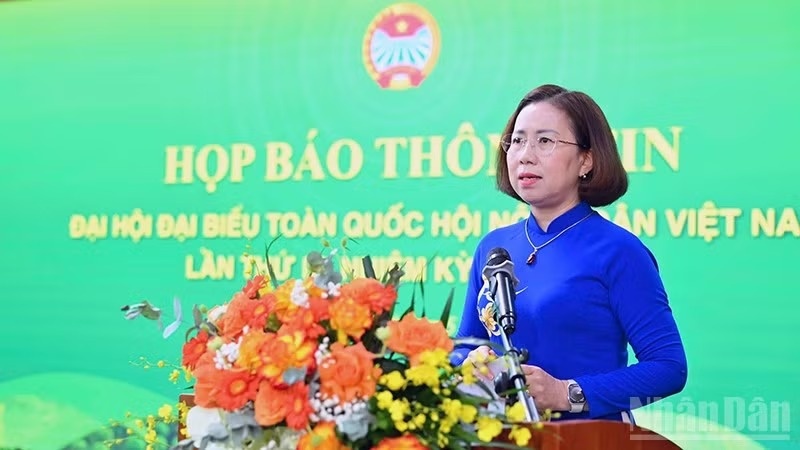 Dai hoi Hoi Nong dan Viet Nam lan thu IX du kien thong qua 4 nhiem vu dot pha hinh anh