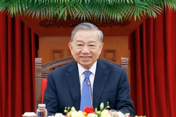 Tong Bi thu, Chu tich nuoc To Lam tham cap Nha nuoc toi Philippines hinh anh
