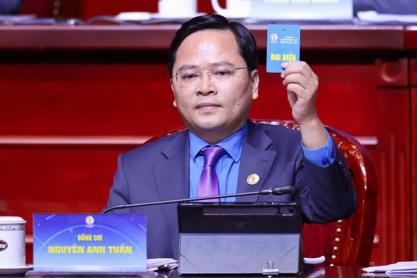 Dai hoi XIV Cong doan: Bau 135 uy vien Ban Chap hanh Tong Lien doan khoa XIV hinh anh
