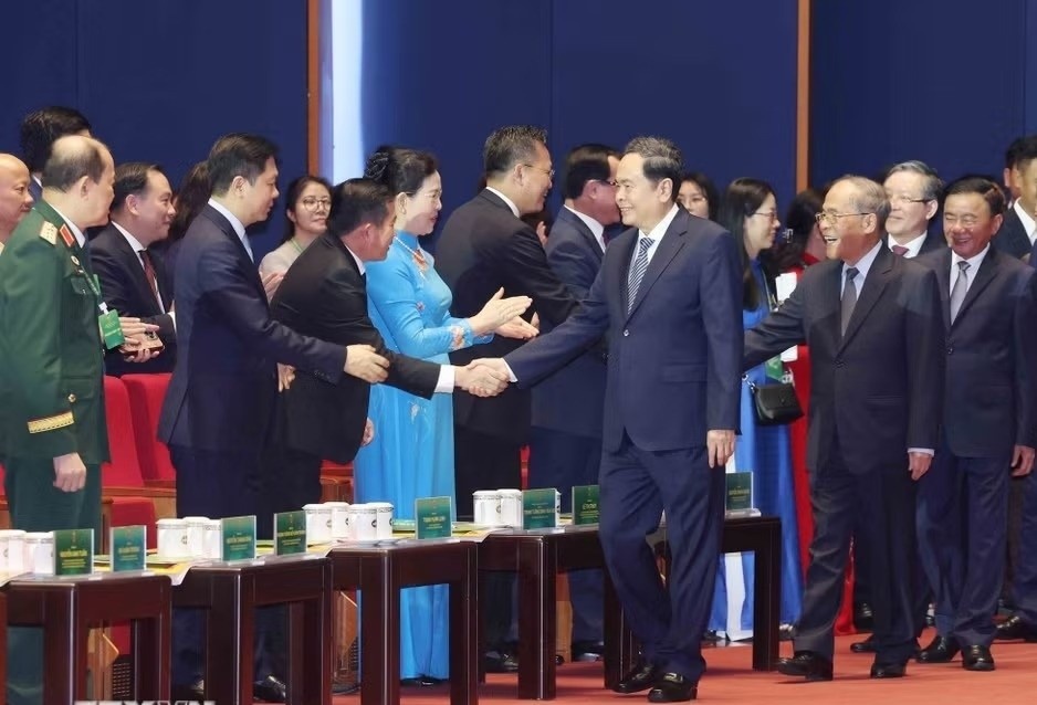 Chu tich Quoc hoi du khai mac Dai hoi Hoi Nong dan Viet Nam lan thu IX hinh anh