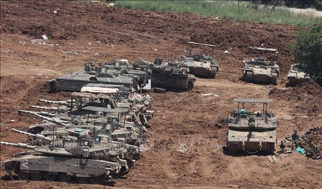 Hezbollah phan doi lenh ngung ban Israel-Lebanon, giao tranh tiep dien hinh anh