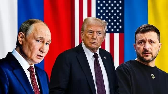 Ong Trump dien dam voi lanh dao Nga-Ukraine: Trien vong cho hoa binh hinh anh