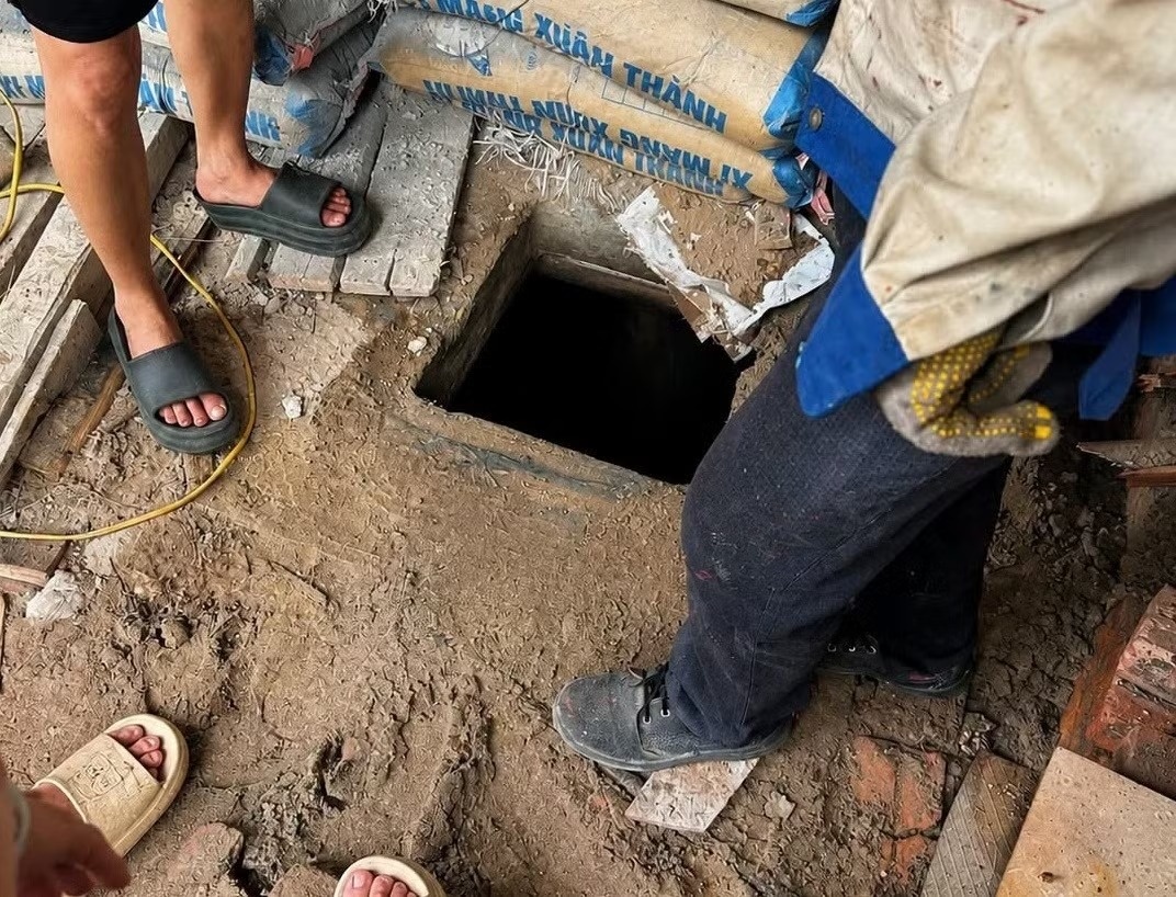 Thi cong ho ga o Ha Noi, 2 nguoi tu vong hinh anh