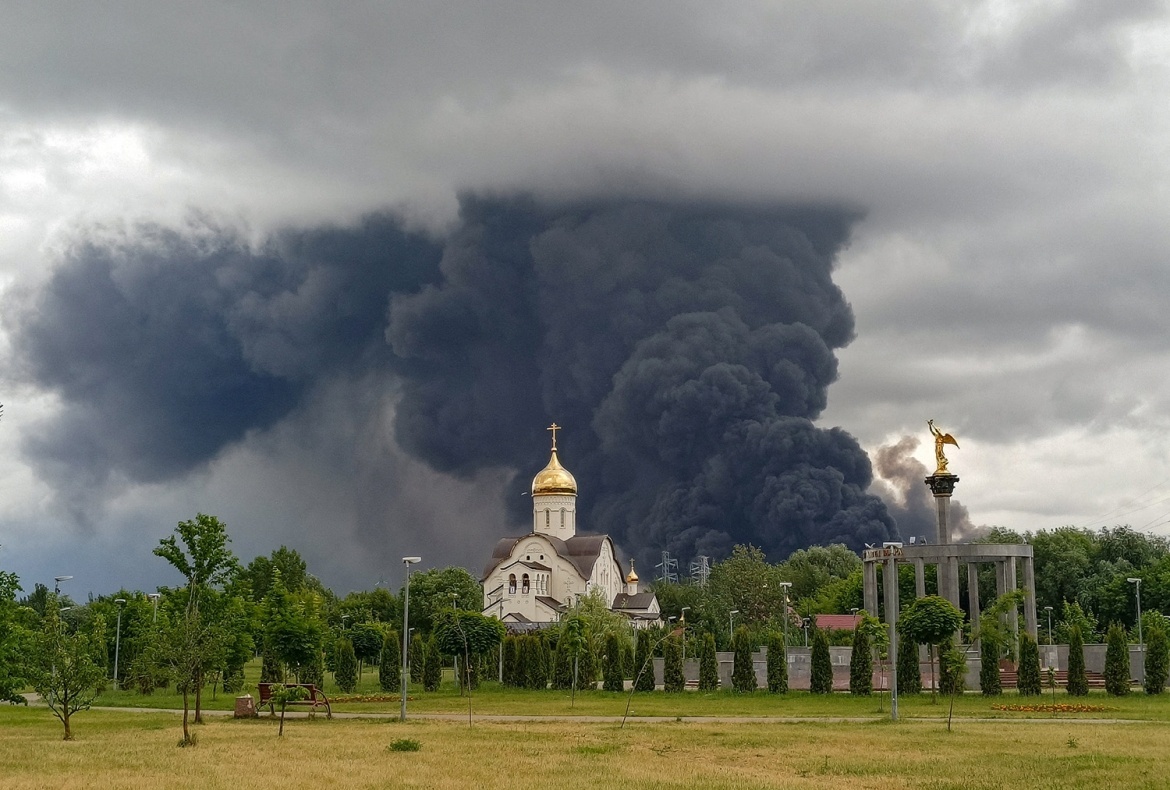Nga ban ha gan 60 UAV huong ve thu do Moscow hinh anh