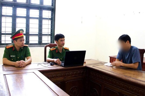 Doi tuong hanh hung thai phu o Bac Ninh ra trinh dien hinh anh