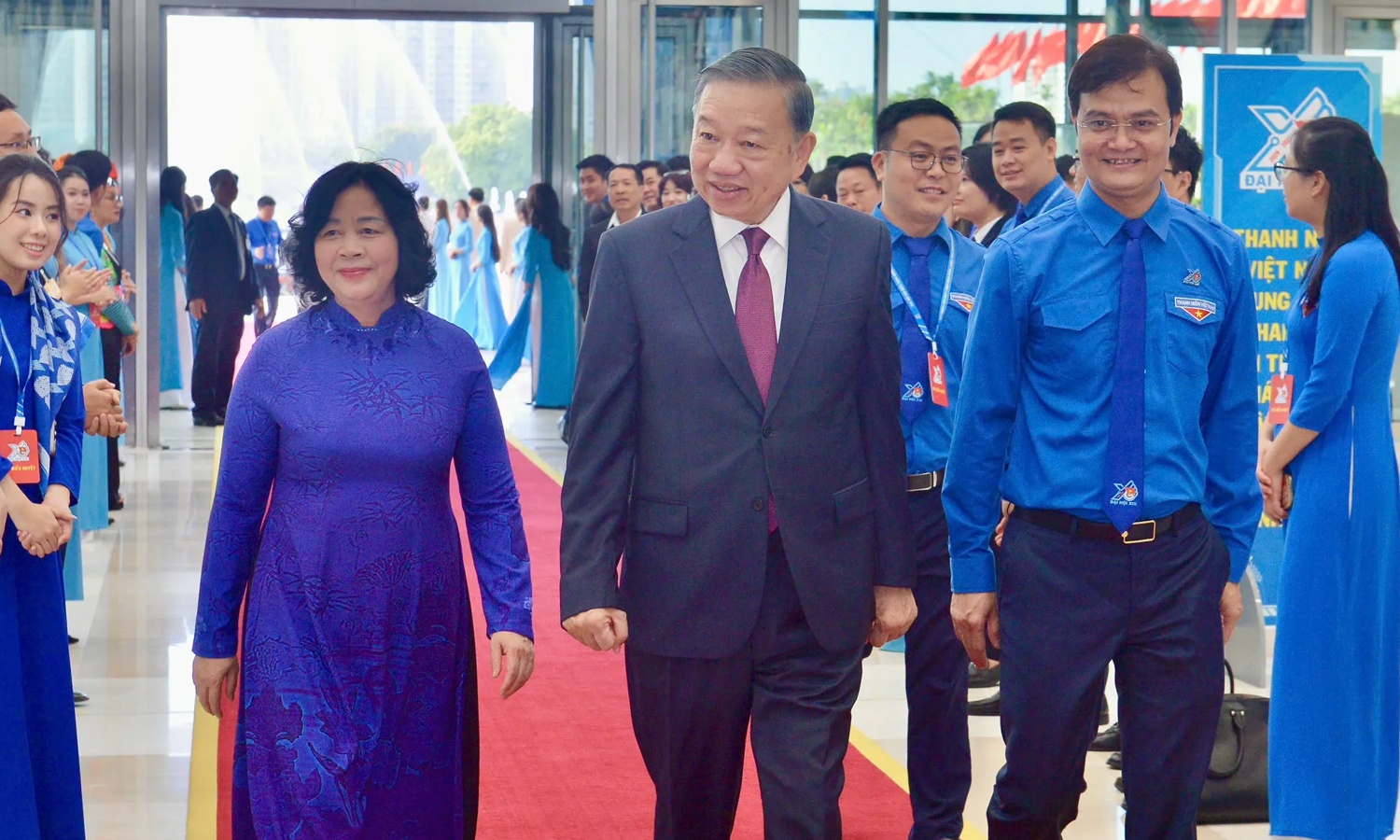 Tong Bi thu, Chu tich nuoc To Lam du Dai hoi Doan toan quoc lan thu XIII hinh anh