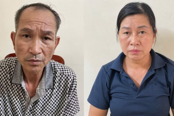 Nhan tien khong giao dat, cap vo chong bi khoi to hinh anh