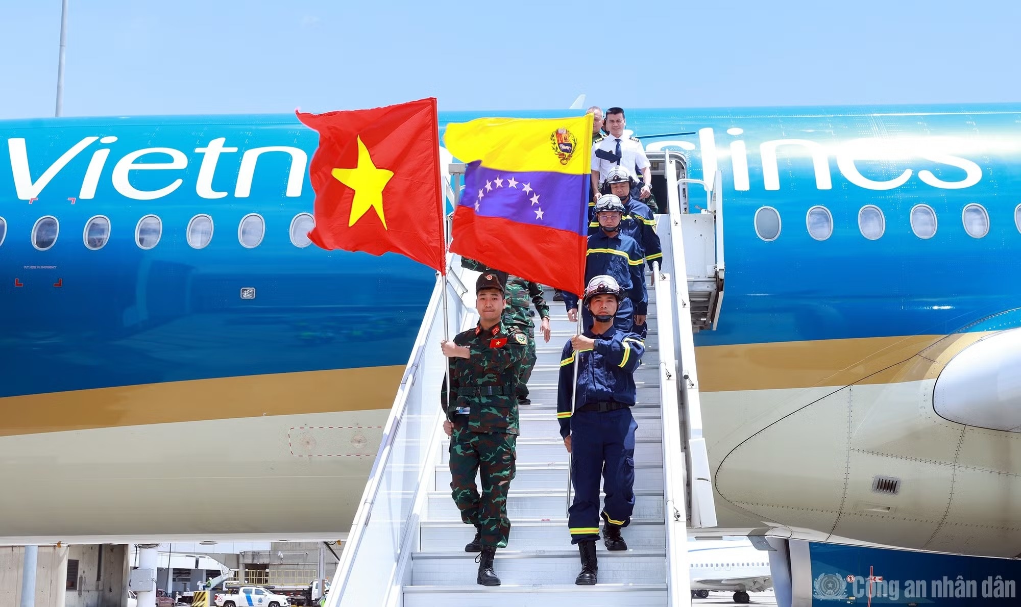 Doan cuu ho, cuu nan Viet Nam da toi Venezuela hinh anh