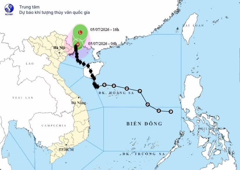 Bao so 1 di chuyen cham, giam cuong do va kha nang suy yeu trong ngay 5/7 hinh anh