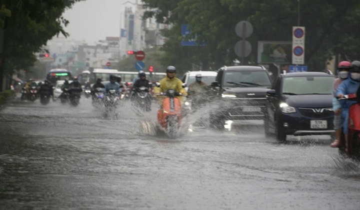 Du bao thoi tiet mien Nam ngay 5/7: Chieu toi rai rac co mua hinh anh