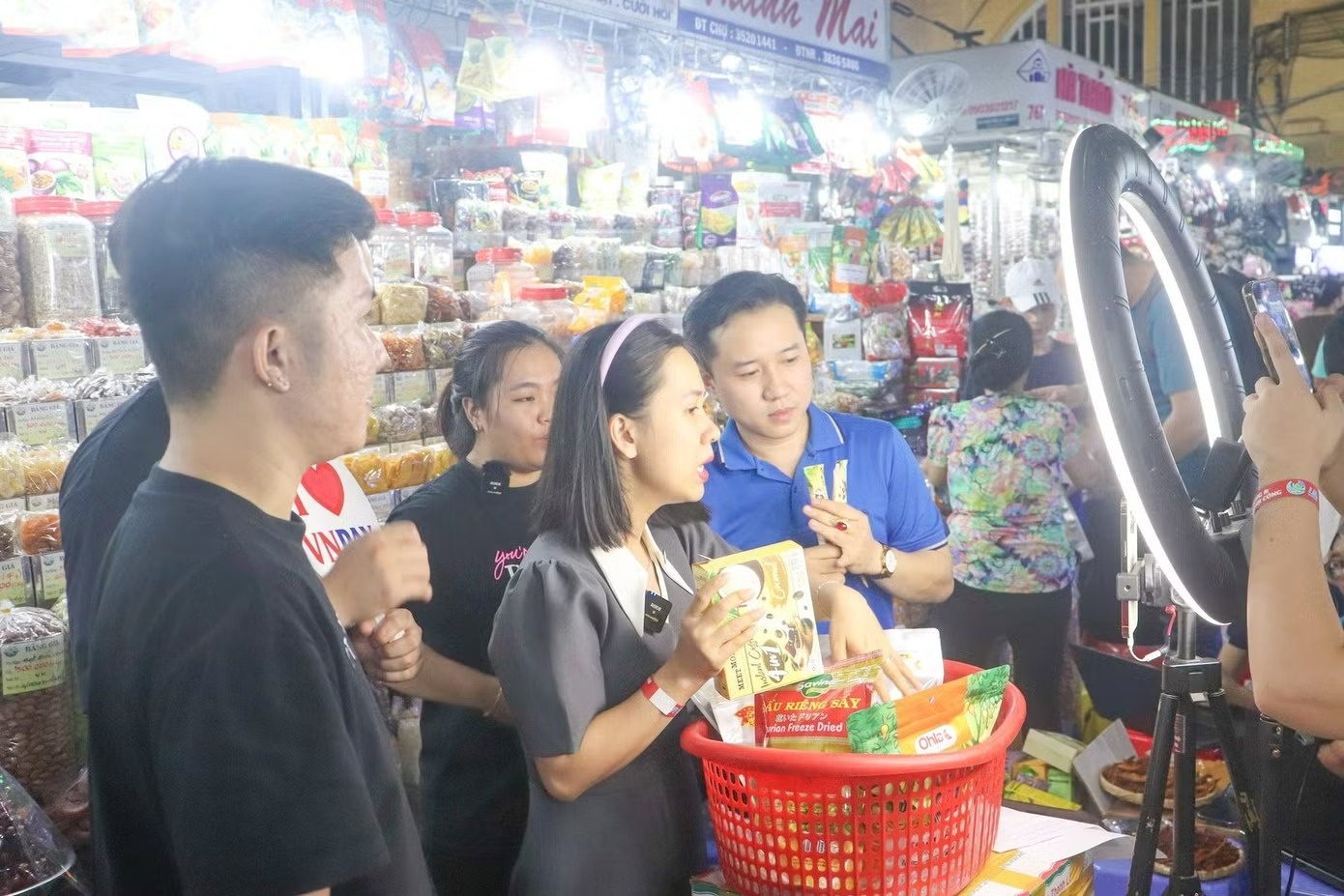 livestream ban hang anh 1