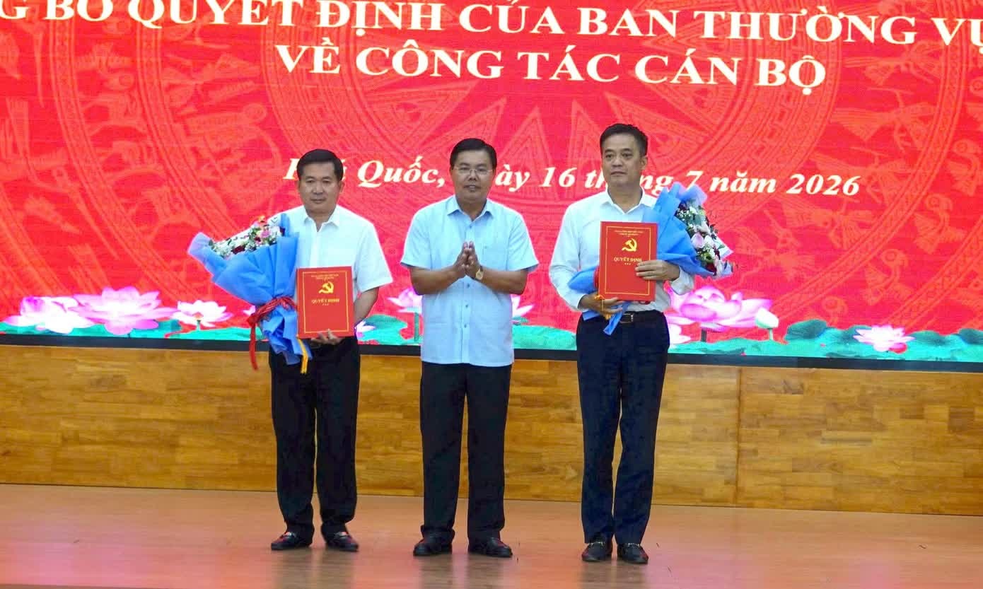 Công bố quyết định ông Đinh Văn Nơi giữ chức Bí thư đặc khu Phú Quốc