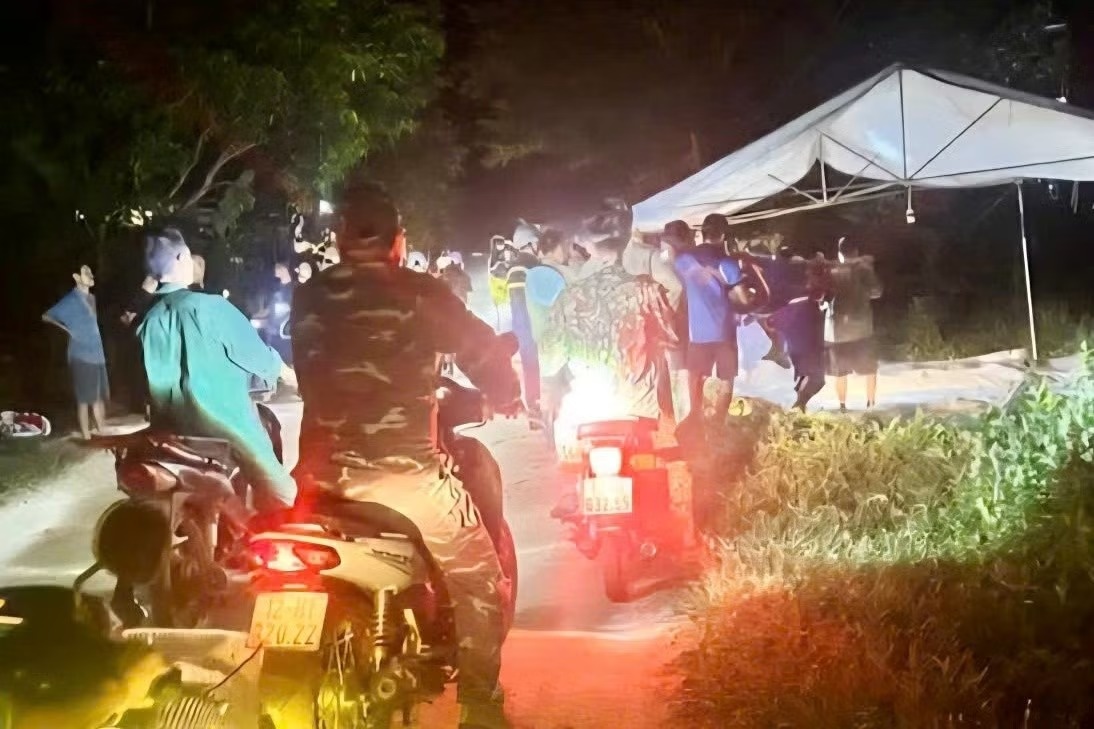 Người đàn ông tử vong trong vườn na