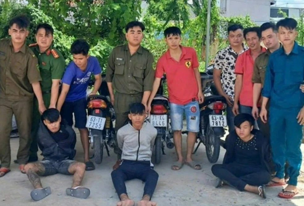 Bắt giữ 3 đối tượng trộm môtô trên đường tẩu thoát