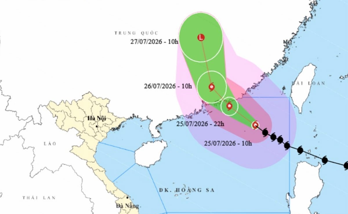 Bão Noul giật cấp 15, khả năng còn mạnh thêm