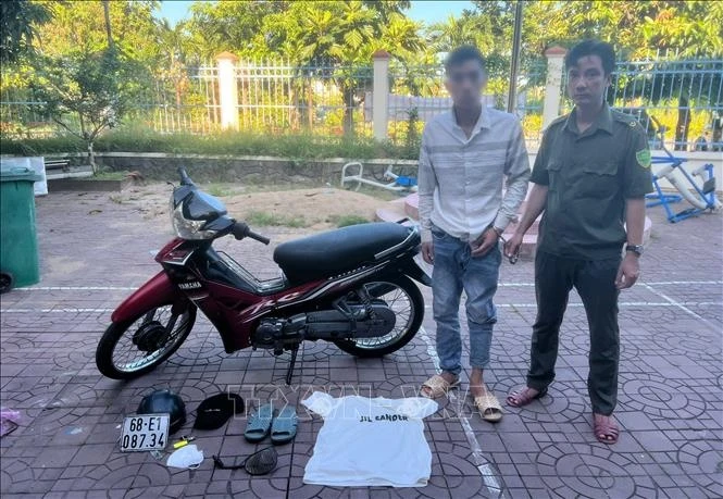 Bắt tạm giam nam thanh niên mượn xe chạy thử rồi chiếm đoạt