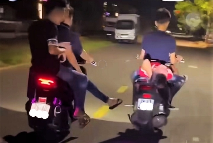 Giao xe cho con chưa đủ tuổi 'diễn xiếc' trên đường, phụ huynh bị phạt