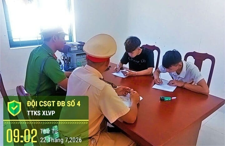 vi phạm giao th&ocirc;ng ảnh 1