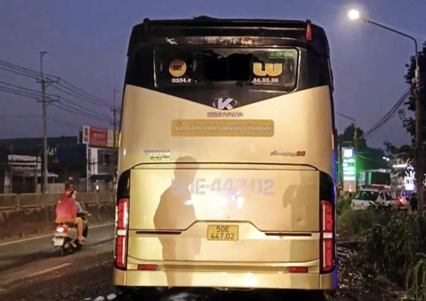 Thông tin hồ sơ đăng kiểm của xe khách bốc cháy làm 7 người chết