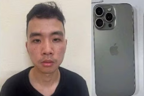 Bắt đối tượng dùng bình xịt hơi cay cướp điện thoại iPhone