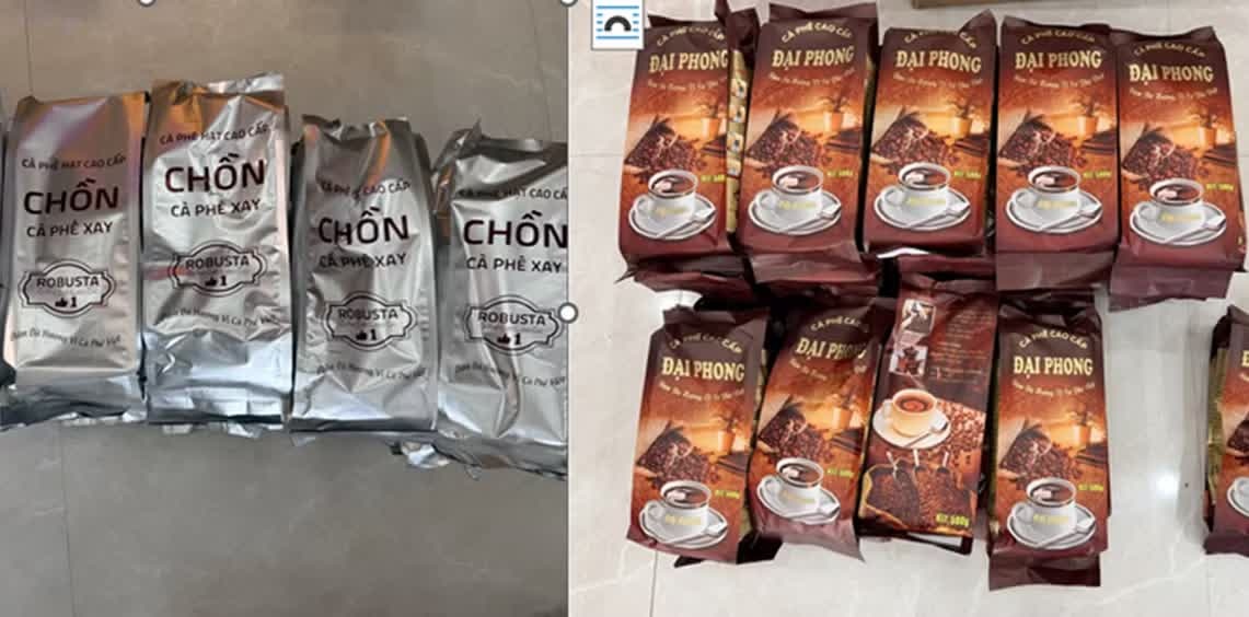 sản xuất c&agrave; ph&ecirc;,  c&agrave; ph&ecirc; giả ảnh 4