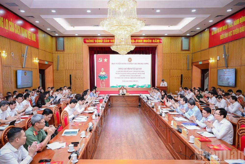 Công tác tuyên giáo - từ thống nhất nhận thức đến quy tụ lòng dân