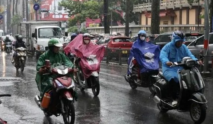 Dự báo thời tiết 7 ngày tới: Bắc Bộ mưa dông, Nam Bộ chiều tối có thể có mưa