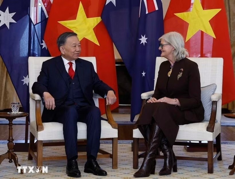 Tổng Bí thư, Chủ tịch nước Tô Lâm hội kiến Toàn quyền Australia