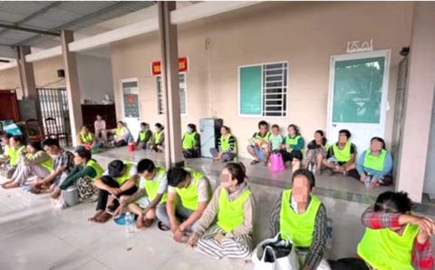 Thêm một nhóm có hàng chục đối tượng dàn cảnh cướp giật ở khu Liên Hoa Bảo Tháp