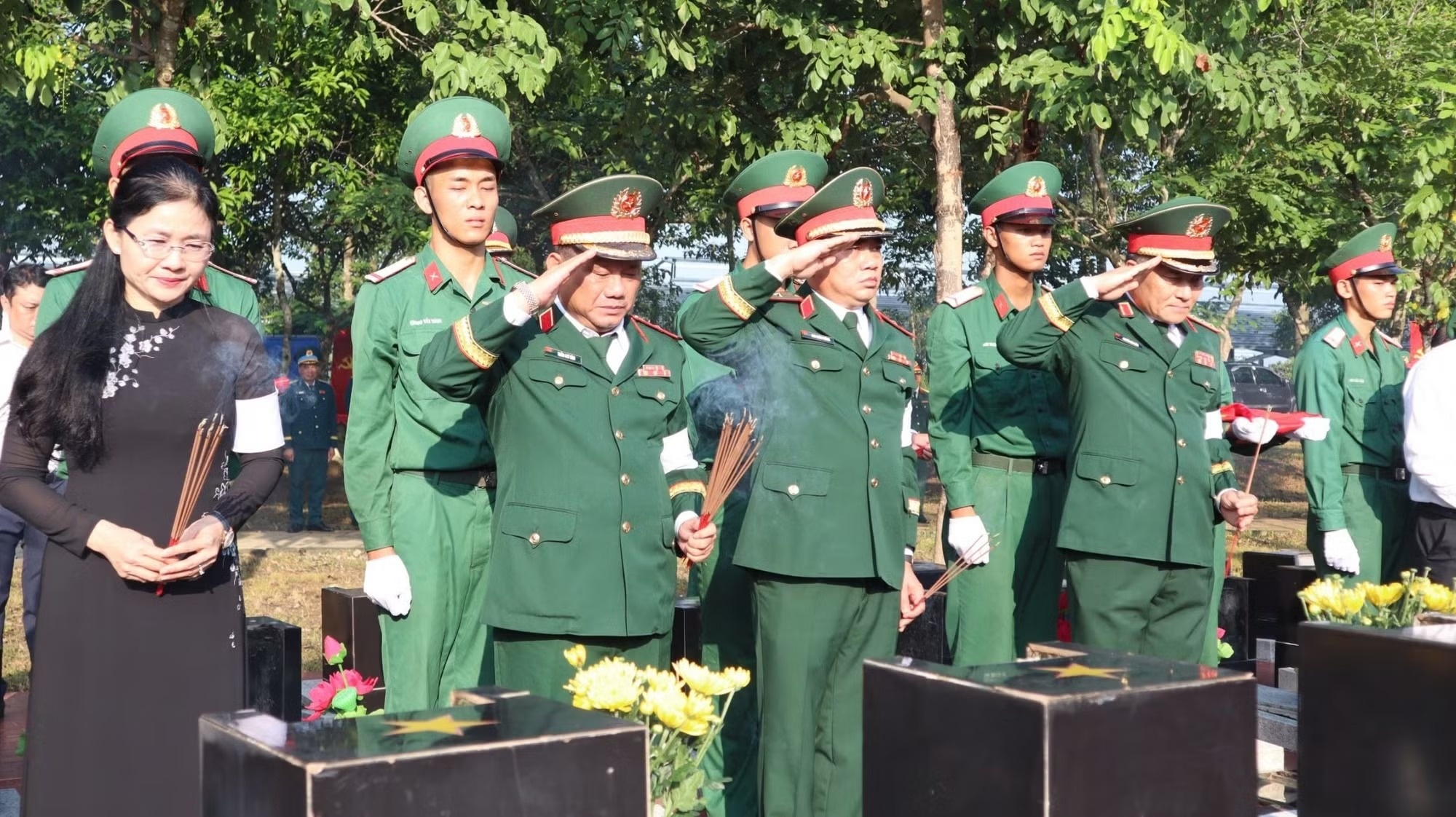 Đồng Nai truy điệu, an táng 29 hài cốt liệt sĩ