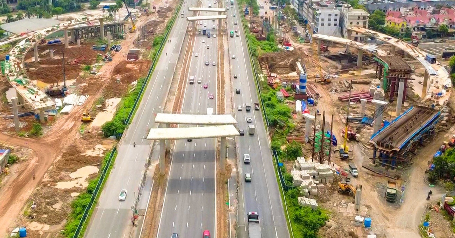 Nút giao gần 2.400 tỷ đồng với hầm chui gần 1km ở phía Tây Hà Nội