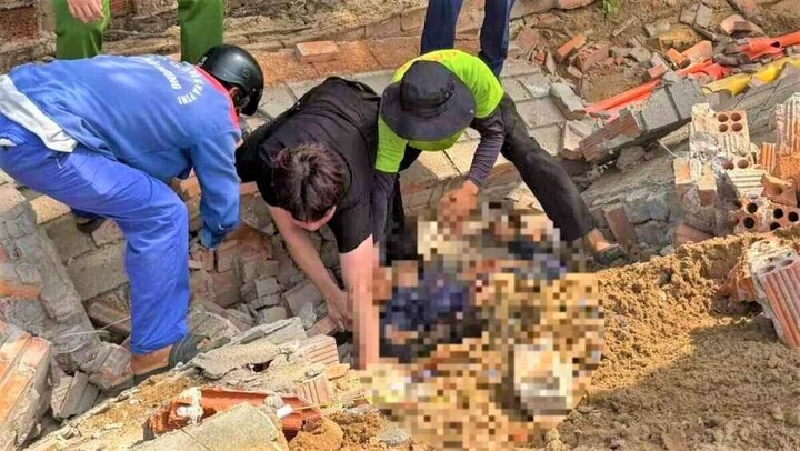 Đào đường làm sập tường khu nghỉ dưỡng Mũi Né ở Lâm Đồng