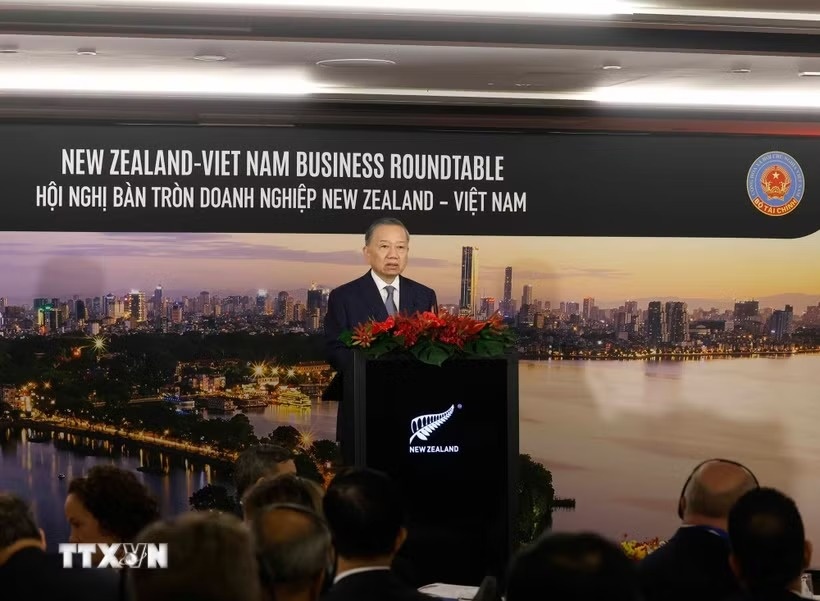 Tổng Bí thư, Chủ tịch nước dự Hội nghị bàn tròn DN New Zealand - Việt Nam